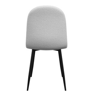 Foto 5 | Foto 5 | Silla de Comedor Alterego Bouclé Blanco
