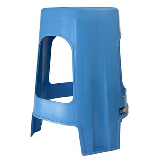 Foto 3 | Foto 3 | Banco D/plástico Mod Capri Color Azul Tres Patas