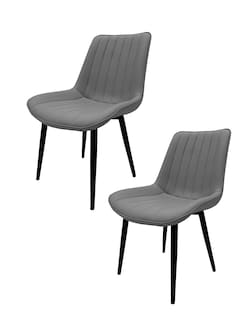 Foto 2 | Foto 2 | Set De 2 Sillas Para Comedor Mobi Ava Gris