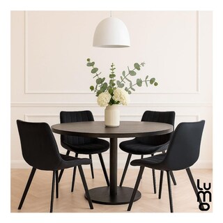 Foto 5 | Foto 5 | Set 2 Sillas Comedor Velvet Tapizada Terciopelo Sala Eames