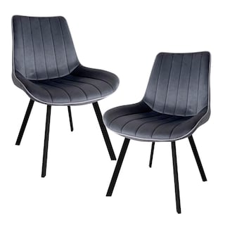 Foto 1 | Foto 1 | Set 2 Sillas Comedor Velvet Tapizada Terciopelo Sala Eames