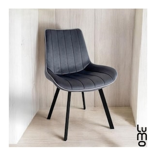 Foto 3 | Foto 3 | Set 2 Sillas Comedor Velvet Tapizada Terciopelo Sala Eames