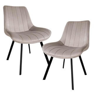 Foto 1 | Foto 1 | Set 2 Sillas Comedor Velvet Tapizada Terciopelo Sala Eames