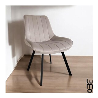 Foto 3 | Foto 3 | Set 2 Sillas Comedor Velvet Tapizada Terciopelo Sala Eames