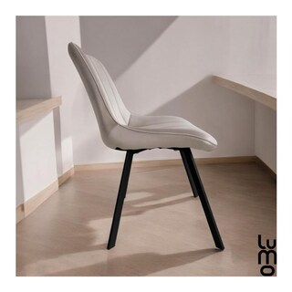 Foto 7 | Foto 7 | Set 2 Sillas Comedor Velvet Tapizada Terciopelo Sala Eames