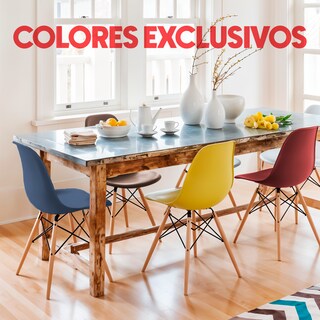 Foto 2 | Foto 2 | Set De 4 Sillas Estilo Eames Comedor Moderna Komfort