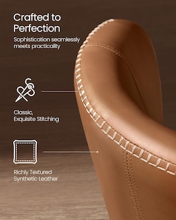 Foto 4 | Foto 4 | Juego De 2 Sillas De Comedor De La Colección Vasagle Ekho, Color Marrón Caramelo - Venta Internacional.