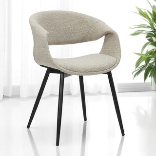 Foto 6 | Foto 7 | Silla Duque Tela Gris Pata Negra