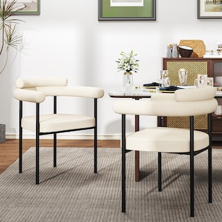 Foto 1 | Foto 1 | Silla De Comedor Tapizadas Silla De Cocina Beige Moderno Gomyhome