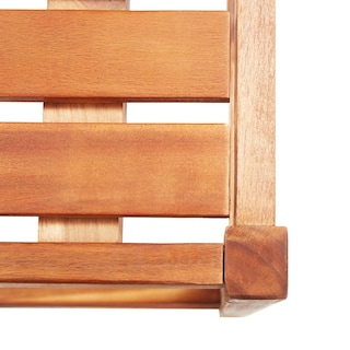 Foto 6 | Foto 6 | Juego De 4 Taburetes De Bar Vidaxl Con Respaldo Alto De Madera Maciza De Acacia - Venta Internacional.