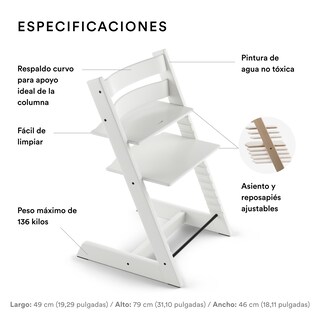 Foto 2 | Foto 2 | Silla Stokke Tripp Trapp - White