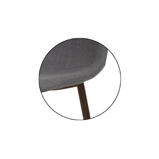 Foto 2 | Foto 2 | Silla Kailo Gris Patas De Metal Madera