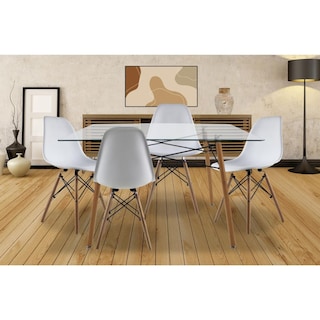 Foto 2 | Foto 2 | Comedor Mundi In Blanco con 4 Sillas