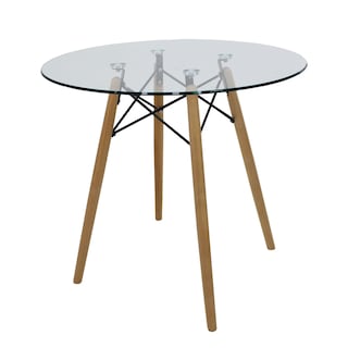 Foto 2 | Foto 2 | Comedor Circular Mundo In Cristal 4 Personas Gris