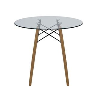 Foto 4 | Foto 4 | Comedor Circular Mundo In Cristal 4 Personas Gris