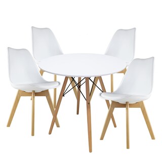 Foto 1 | Foto 1 | Comedor Circular color Blanco Frankfurt Mundo In Melamina 4 Personas