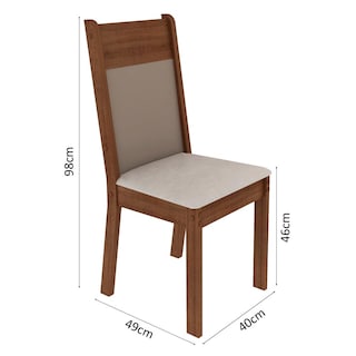 Foto 4 | Foto 4 | Comedor Madesa Panamá Tapa Madera con 8 Sillas Marrón
