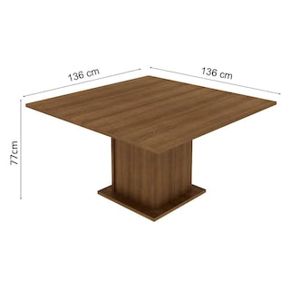 Foto 5 | Foto 5 | Comedor Madesa Panamá Tapa Madera con 8 Sillas Marrón
