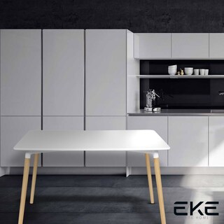 Foto 6 | Foto 6 | Mesa Rectangular Eames EKE Life Home GC018 Blanca