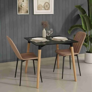 Foto 1 | Foto 1 | Mesa de Comedor Cuadrada Estilo Eames Minimalista Moderna