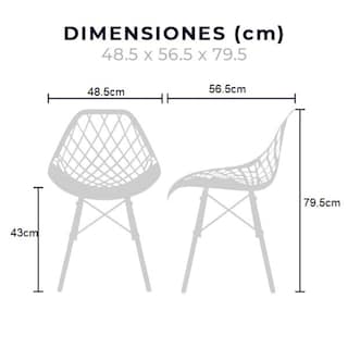 Foto 6 | Foto 6 | Comedor Rectangular T5 Vento Mundo In Cristal 4 Personas color Blanco