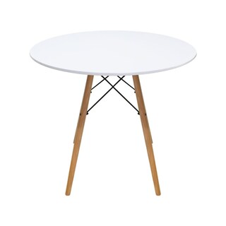 Foto 2 | Foto 2 | Comedor Circular Mundo In 80 cm Oslo color Blanco + 4 Sillas Eames