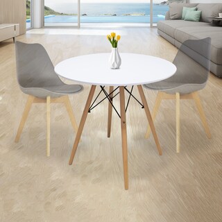 Foto 8 | Foto 8 | Comedor Circular Mundo In 80 cm Oslo color Blanco + 4 Sillas Eames