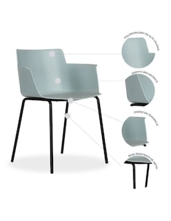 Foto 4 | Foto 4 | Comedor Circular Mundo In Vittoria para 4 Personas Multicolor
