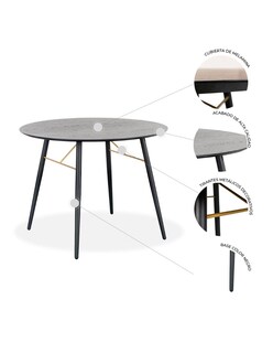 Foto 6 | Foto 6 | Comedor Circular Mundo In Catan para 4 Personas Multicolor