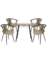 Comedor Circular Mundo In Catan para 4 Personas Multicolor