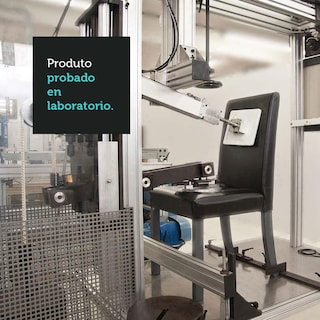 Foto 8 | Foto 8 | Juego De Comedor Mesa Con Tablero De Vidrio 4 Sillas Marrón/crema/negro Perla Madesa