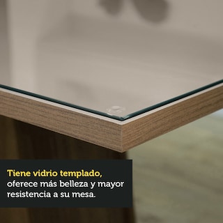 Foto 6 | Foto 6 | Juego de Comedor con Tapa de Madera + 6 Sillas Imperial Madesa Francine