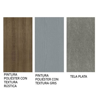 Foto 7 | Foto 7 | Juego de Comedor Madesa Keila con 4 Sillas Grises