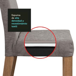 Foto 8 | Foto 8 | Comedor de Madera más 6 Sillas Renata Madesa