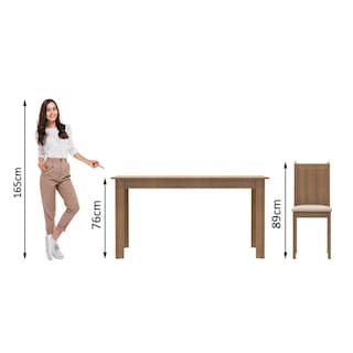 Foto 4 | Foto 4 | Juego de Comedor Madesa Rosie con 4 Sillas