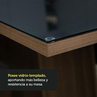 Foto 8 | Foto 8 | Comedor Madesa Aryeli Negro con 4 Sillas