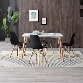 Foto 7 | Foto 7 | Comedor Alterego Blanco con 4 Sillas
