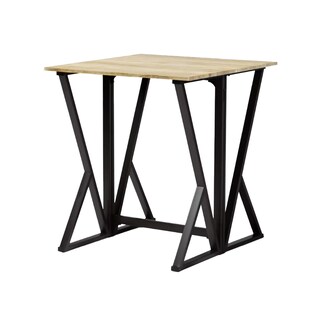 Foto 2 | Foto 2 | Set De Comedor Mesa Ajustable + 4 Bancos Altos Top Living K4-talln Color Café Y Negro
