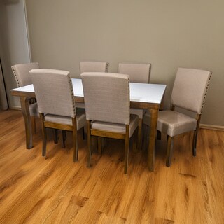 Foto 7 | Foto 7 | Comedor Con Mesa De Madera Y 6 Sillas Elegante 160cm Bossa Acadia Marrón