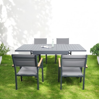 Foto 5 | Foto 5 | Comedor Extensible Ilios Innova 4 Sillas