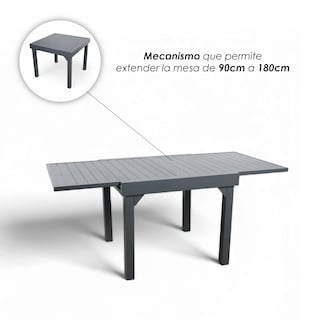 Foto 6 | Foto 6 | Comedor Extensible Ilios Innova 4 Sillas