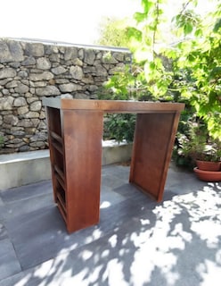 Foto 3 | Foto 3 | Comedor Para 4 Personas De Madera De Parota Color Verde