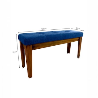 Foto 7 | Foto 7 | Comedor Azul Para 6 Personas Con Parota Natural Modelo Locarno