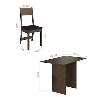 Foto 5 | Foto 5 | Comedor Mesa Rectangular 4 Sillas Mod Karla
