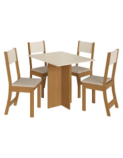 Foto 1 | Foto 1 | Comedor Mesa Rectangular Talita 4 Sillas Freijo 10089-1-797