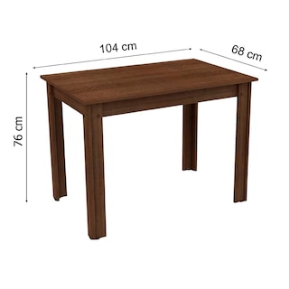 Foto 2 | Foto 2 | Mesa de Comedor Madesa Marrón Rectangular