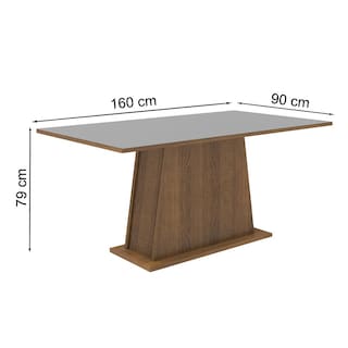 Foto 2 | Foto 2 | Mesa de Comedor Rectangular de Madera Madesa 5364 Marrón