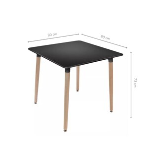 Foto 3 | Foto 3 | Mesa De Comedor Top Living Dt2n Negra
