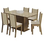 Conjunto De Comedor Moscou Plus Madesa Rustic