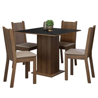 Foto 2 | Foto 2 | Juego De Comedor Mesa Y 4 Sillas Madesa Oxford Samara Mnb